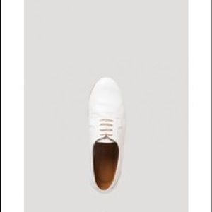 Rachel Comey Novak white embossed Oxford shoes
